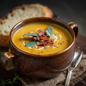 Pumpkin & Chestnut Soup