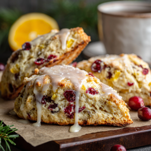 Cranberry Orange Scones