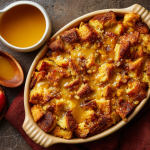 Apple Cider Overnight French Toast Casserole