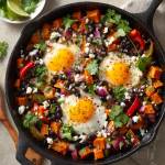 Sweet Potato & Black Bean Breakfast Skillet
