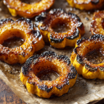 Maple-Glazed Acorn Squash Rings