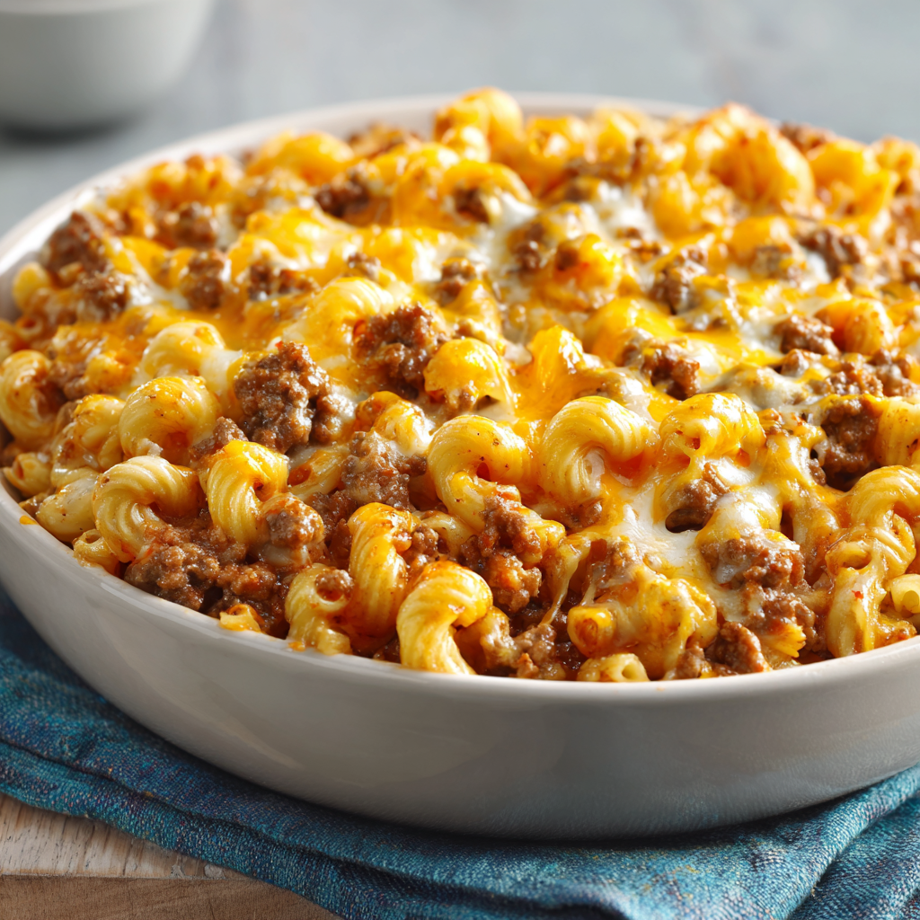 Cheeseburger Casserole