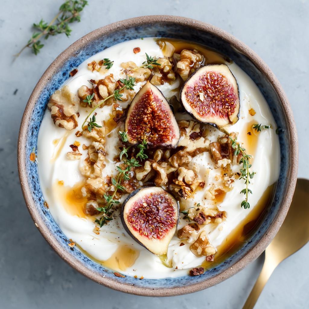 Fig & Walnut Yogurt Bowl