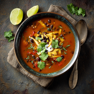 Pumpkin & Black Bean Soup