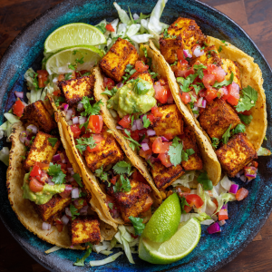 Crispy Tofu Tacos (Double the Flavor)