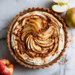 Apple Butter Cream Cheese Tart