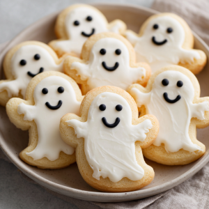 Ghost Sugar Cookies