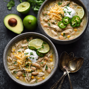 Crockpot White Chicken Chili