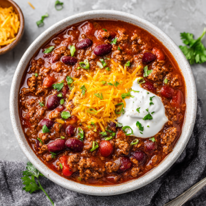 Best Ground Beef Stovetop Chili