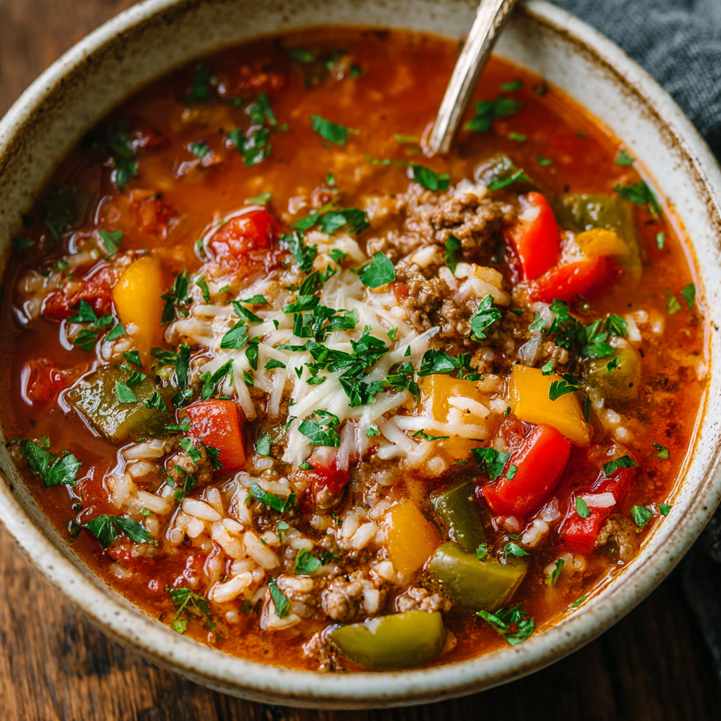 Stuffed Pepper Soup