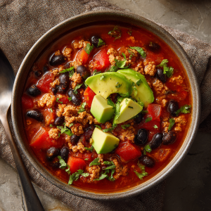 Turkey & Black Bean Chili