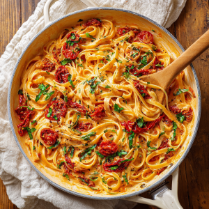 Creamy Tomato Garlic Pasta