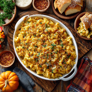 Thanksgiving Mac and Cheese