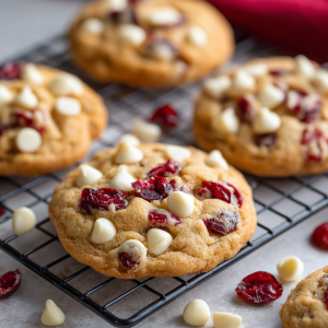 White Chocolate Cranberry Cookies