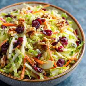 Brussels Sprouts Coleslaw