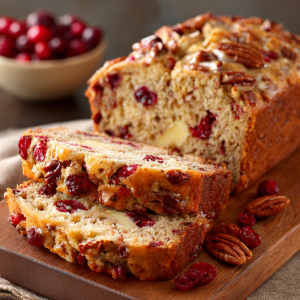 Cranberry Orange Pecan Bread