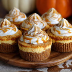 Pumpkin Cheesecake Cupcakes