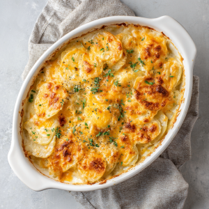 Easy Cheesy Scalloped Potatoes