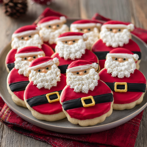 Santa’s Belly Sugar Cookies