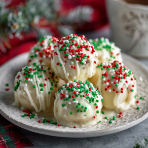 Christmas Cookie Cake Balls