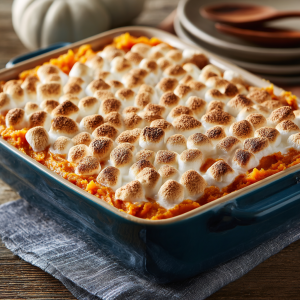 Sweet Potato Casserole with Marshmallows