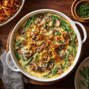 Paula Deen’s Green Bean Casserole