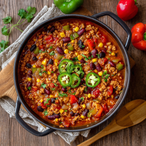 Meal Prep Chili (Turkey, Beef, or Vegetarian)