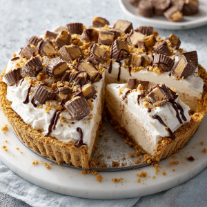 Peanut Butter Cup Cream Pie