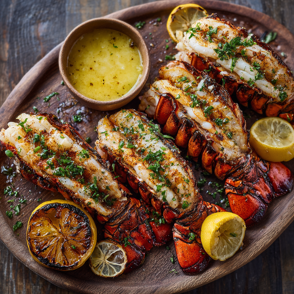 Grilled Lobster Tails