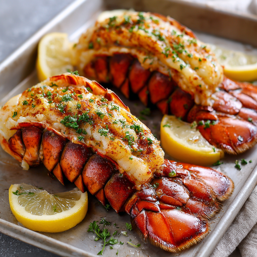 Broiled Lobster Tails