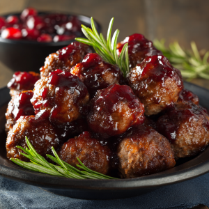 Cranberry Meatballs