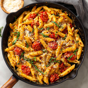 The Best Creamy Garlic Tomato Pasta – Done in Under 30 Minutes
