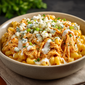 Buffalo Chicken Mac & Cheese