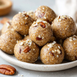 Pecan Pie Cookie Dough Balls – No-Bake, Sweet & Nutty
