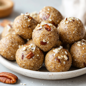 Pecan Pie Cookie Dough Balls – No-Bake, Sweet & Nutty