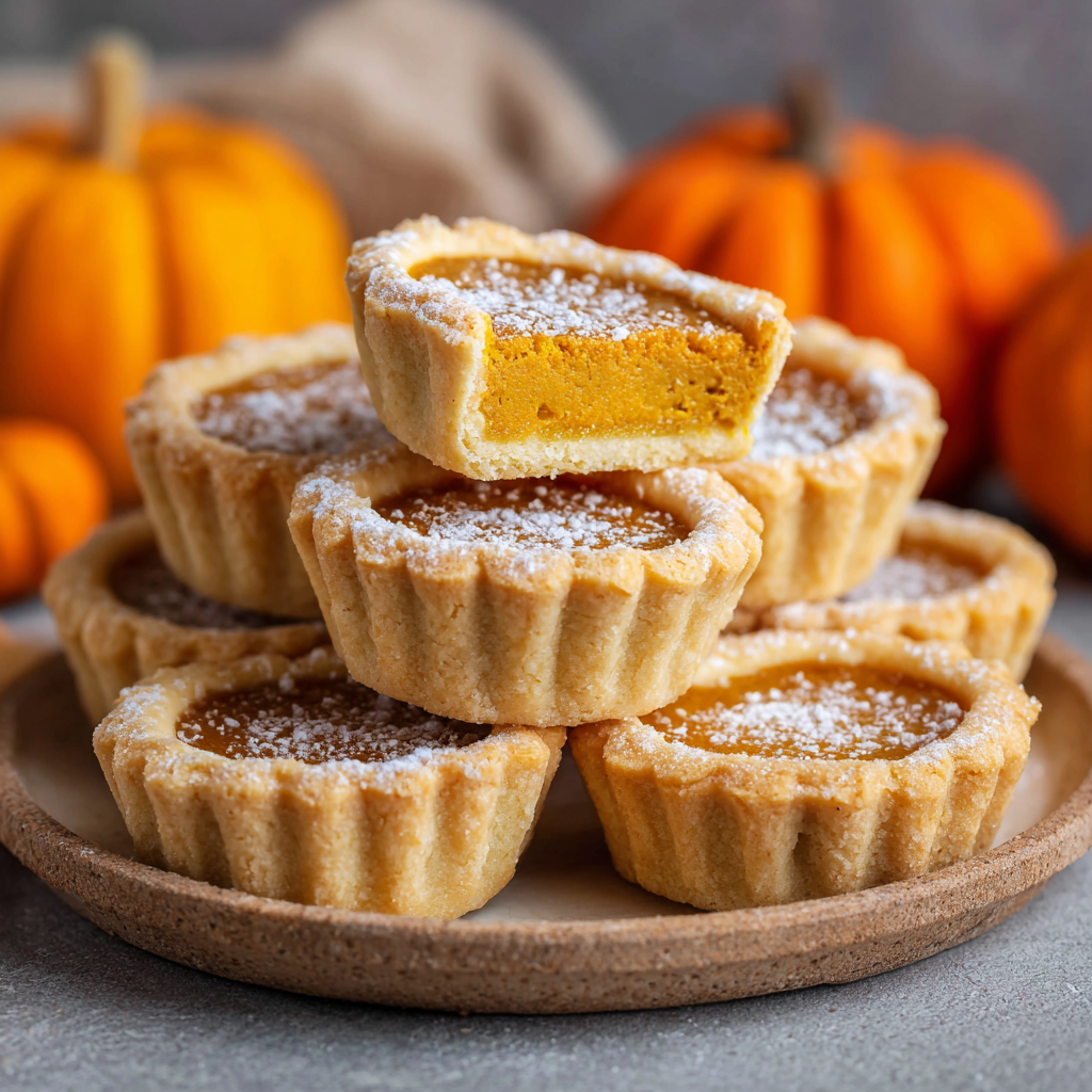 Thanksgiving Cookies with Pumpkin Pie Filling and Fall Shortbread Base