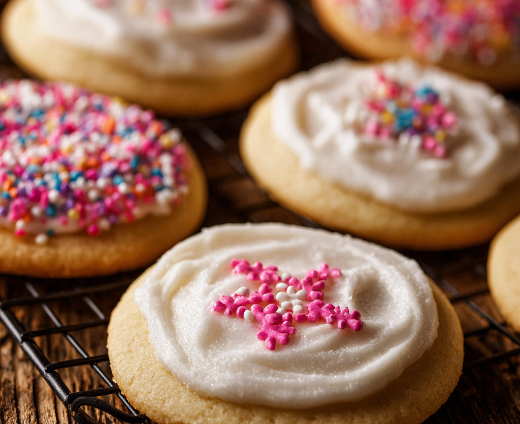 Easy Sugar Cookies & Sugar Cookie Frosting