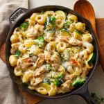 High-Protein Mac & Cheese with Chicken and Veggies : Creamy, Comforting, and Nutrient-Packed