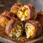 Bacon Mac & Cheese Bombs