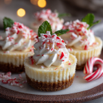 Mini Peppermint Cheesecakes : Creamy, Festive & Perfectly Bite-Sized