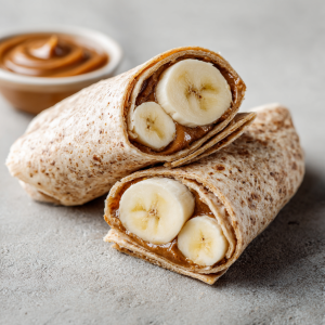 Banana & Almond Butter Wrap