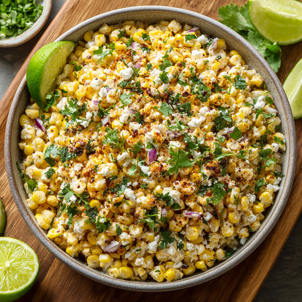 Mexican Street Corn Salad (Esquites)