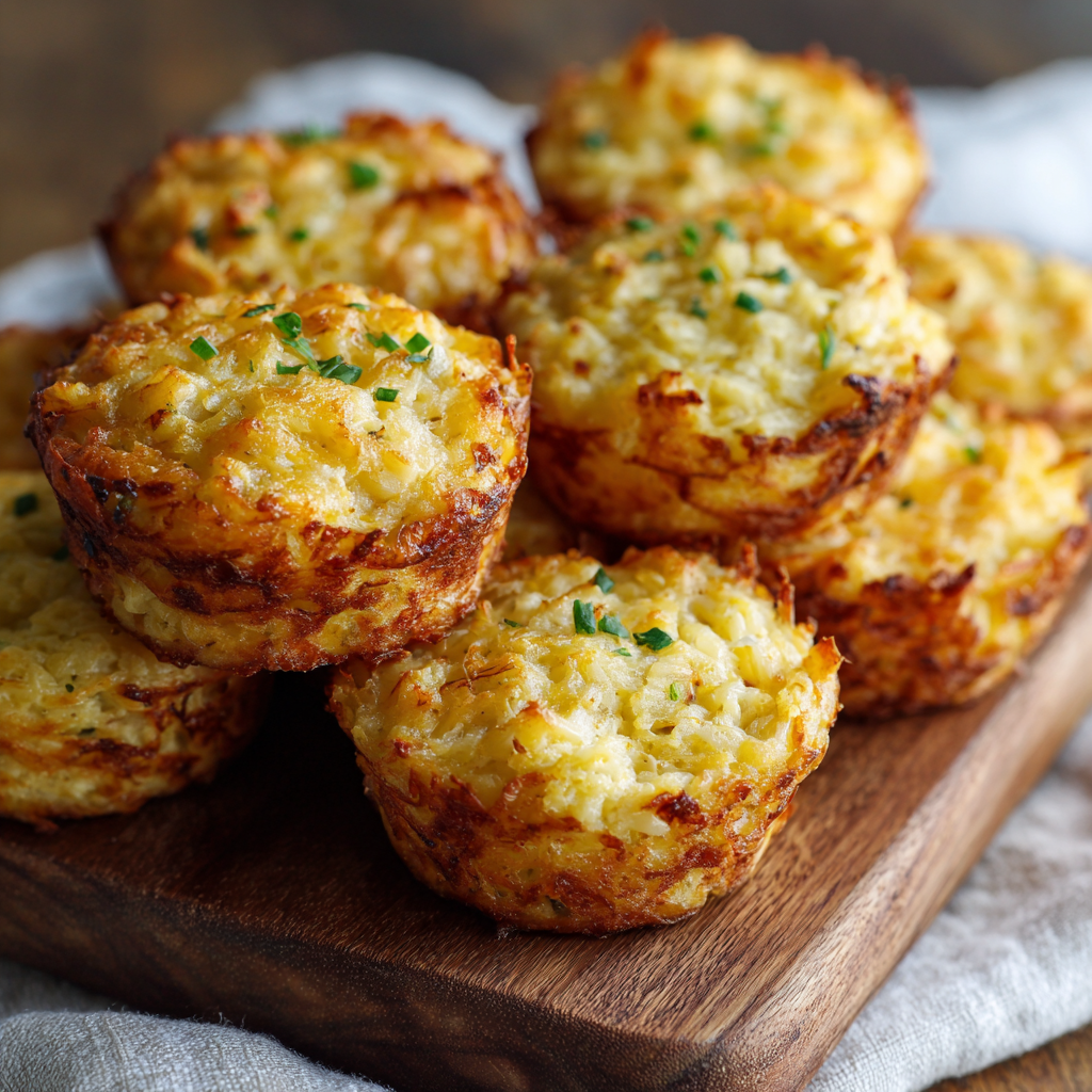 Mock Hashbrown Muffin Bites (Keto-Friendly)