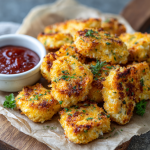Baked Chicken Nuggets : Easy, Cheesy & Totally Kid-Approved
