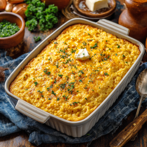 Cream Cheese Corn Casserole : Cheesy, Creamy, and Holiday-Ready