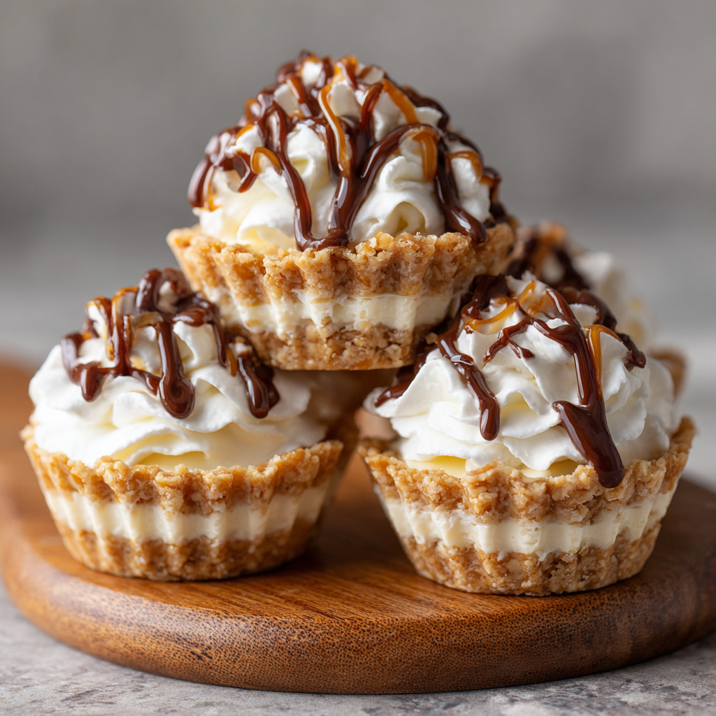 No-Bake Cheesecake Cups : Quick, Creamy & Perfectly Portable