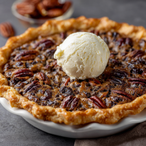 Classic Kentucky Chocolate Chip Pecan Pie : Gooey, Golden & Irresistible