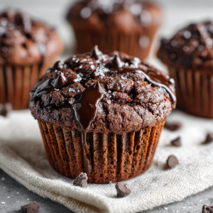Double Chocolate Muffins