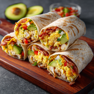 High-Protein Meal Prep Breakfast Burritos : Easy, Healthy, and Freezer-Friendly