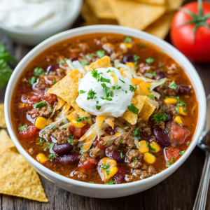 Hearty Slow Cooker Taco Soup : Comfort in a Bowl